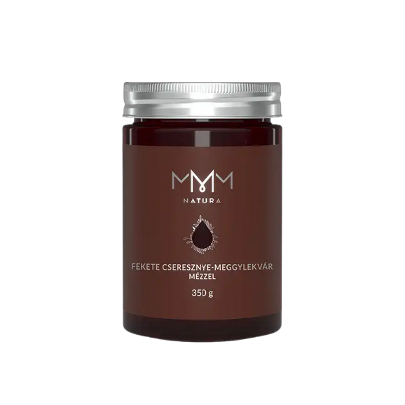 Magyar Méz Manufaktúra black cherry–sour cherry jam